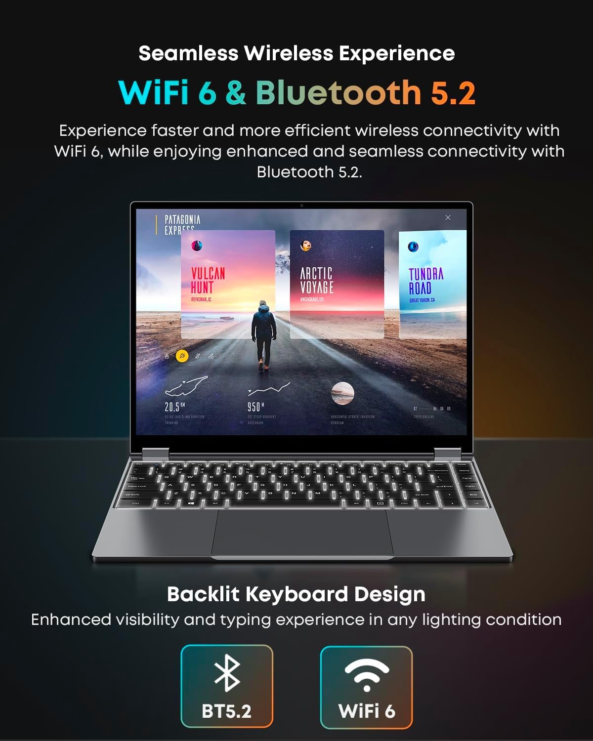 CHUW FreeBook 2-em-1 Touchscreen Laptop 13,5'', 12GB RAM 512GB SSD